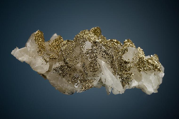PYRITE on CALCITE
